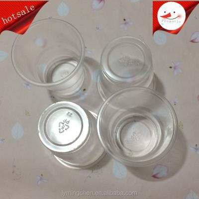 China Disposable plastic cup cup type and cold drink, yogurt, smoothies use clear plastic disposable cups, tasting cup for sale