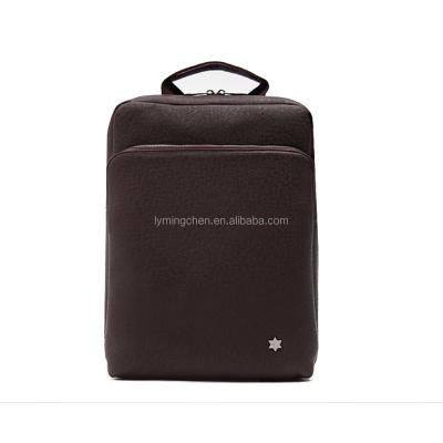 China PU Leather Laptop Backpack Business School Travel Bag Elegant Stylish School Business Up To 14 Inch Notebook for sale