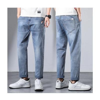 China High Quality Good Prices High Quality Casual Pants Blue QUICK DRY Customized Stretchy Distressed Jeans For Men for sale