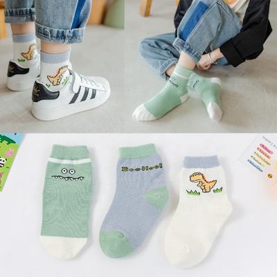 China Wholesale Custom Fashion Cotton High Quality Socks Sporty For Kids Crew Socks Set for sale