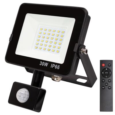 China Integrated LED Driver Wattage PIR Flood Light Superior Color Selection For Outdoor Spaces for sale