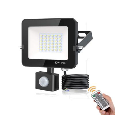 China Certified PIR LED Flood Light with Multiple Color Temperatures for Gateway for sale