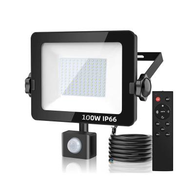 China IP66 Outdoor Security Flood Light With PIR Motion Sensor for sale