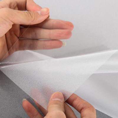 China Factory Wholesale Self Adhesive Self Adhesive Glass Decorative Window Protection PVC Privacy Film Graphic Film For Office for sale