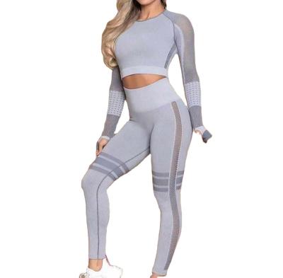 China Other Custom Sport Wear Yoga Clothes 2021 Top Yoga Gym Clothes Set For Women Logo for sale