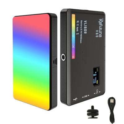 China Mini RGB Led Lights 4000mAh Dslr Smartphone Camera Fill Light Photography Youtube Vlog Video Rechargeable Light for sale