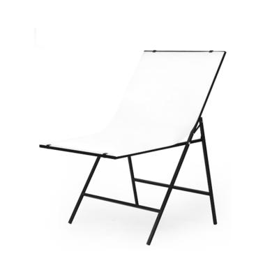 China 60*100cm Table Life Photography Table Studio Stable Shooting Foldable Motionless Chair With White PVC Photography Backdrops for sale