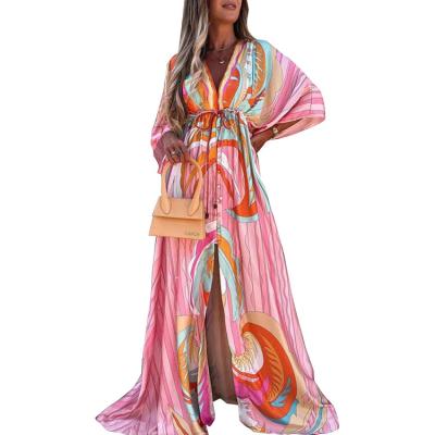 China Hot Sale Anti-UV On Amazon Women Bikini Cover Up Summer Wear Beach Sarongs Dress for sale