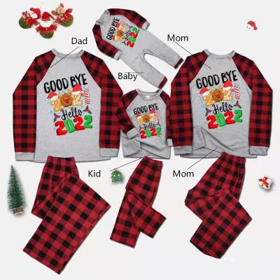 China Wholesale QUICK DRY Christmas Pajamas New Year Family Pajamas Kids Pajamas Sets for sale