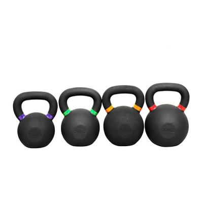 China Universal Basics Cast Iron Kettlebell       Powder Coated Kettlebell       Flat Bottoms Cast Iron Kettlebells for sale