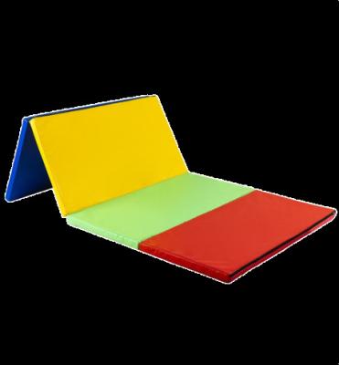 China High Density Fitness Folding Four Panel Gym Tumbling Mat for sale