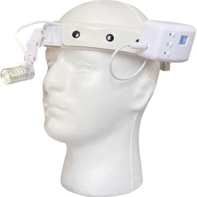 China Metal Most Light KS-MC01 Surgical Cordless Headlamps in White LED Eye Headlamp Headwear with Single Battery Dental Headlamp for sale