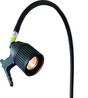 China 35W Medical Light Metal Halogen Examination Lamp Ks-Q35 Rail Clamp Type In Black for sale