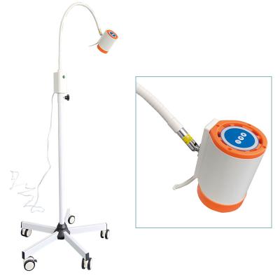 China Mobile Metal Surgical Light KS-Q7 Metal Medical Miner With Metal Base Movable In 10W Bright Orange Power LED Medical Light for sale