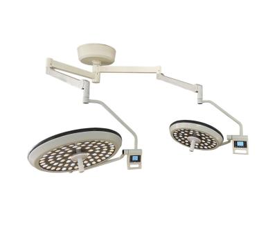 China Metal Double Arm LED Lamp KS-7050 Surgical Ceiling With Camera System Update Type for sale