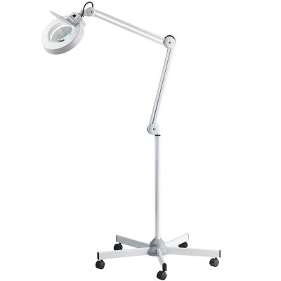 China Metal Magnifying Lamp KS-1081D LED Metal Moving Type For Examining Skin Or Beauty for sale