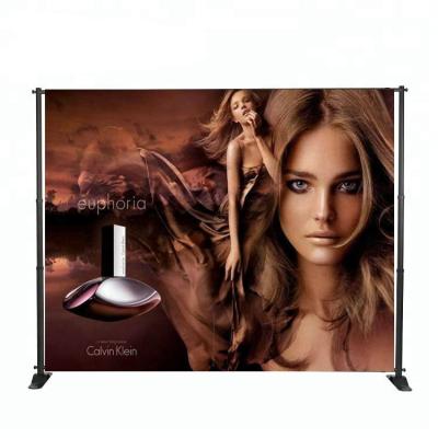 China Portable Adjustable Telescopic Wall Exhibitor Expanding Stand Banner Display Stand Trade Show Display for sale