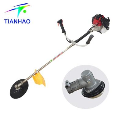 China 2-Stroke CG430 100T Right Angle Saw Blade Gearbox Gasoline Tea Pruning Machine for sale