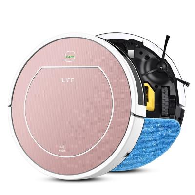 China ILIFE Outdoor V7s Plus Robot Vacuum Cleaner Sweep Floors&Carpet Run 120mins Charging Vacuum Cleaner Wet Hard Mopping Robot Automatically for sale