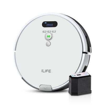 China Rv ILIFE V8 Plus 1000Pa 750ml Large Bin Wall Home Appliances Robot Vacuum Cleaner APP Connected Electronic Broom for sale