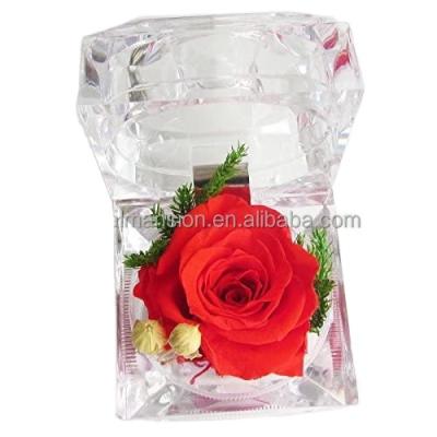 China Rose Never Withered Eternal Rose Party Preserved Forever Real Rose In Box For Valentine's Day Birthday Wedding for sale