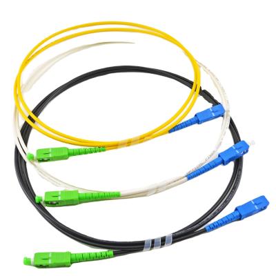 China FTTH Discount Price Wholesale SC/APC-SC/APC SM SX Fiber Optic Patch Cord Cheap Fiber Optic Patch Cord for sale