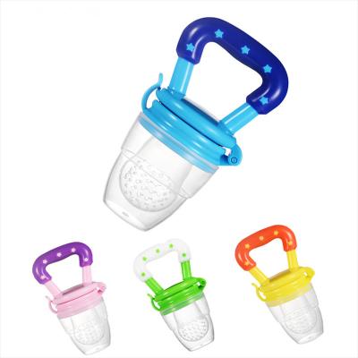 China BPA Free BPA Free Food-grade Silicone Baby Fruit Eating Feeder Infant Fruit Pacifier for sale