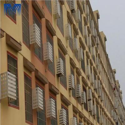 China Decorative Outdoor Aluminium Protector Metal In Wall Airconditioner Cover Aluminum for sale