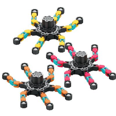 China Finger Spinners Toys Flying Blue and Kids Plastic Mini 3D Transformable Hobby Toy Fidget Spinner for sale