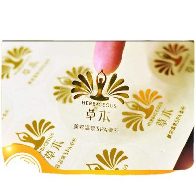 China Hot Sale Waterproof Food Packaging Label Waterproof Printing Roll Coated Paper Sticker for sale