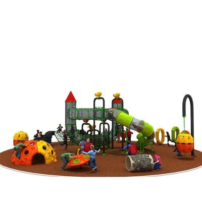 China Plastic Kids Slide Outdoor Playground Equipment For Small Space for sale