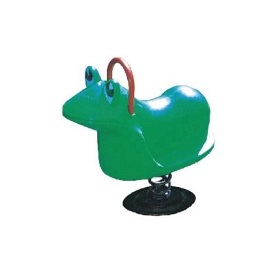 China Eco-friendly Plastic Preschool Children Playground Spring Rocking Horse Fashion Animal Rider for sale