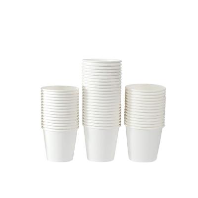 China Biodegradable Hot Sale Mini Tasting 2oz Ice Cream Custom Paper Single Wall Cup for sale