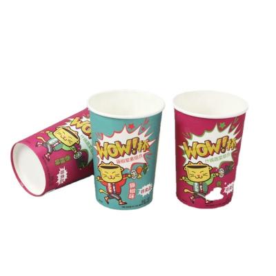 China 680ml Food Grade Mini Fried Chicken Biodegradable Factory Customized Bucket Popcorn Paper Cup for sale