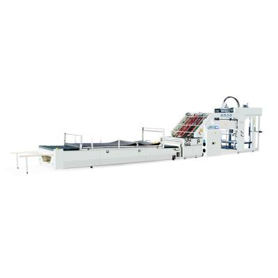 China Grocery Store Model STCS-1450D Full Automatic Corrugated Cardboard Flute Laminating Paper Laminating Machine for sale