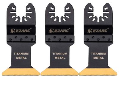 China Wood EZARC Titanium Oscillating Multitool Blade for Wood Metal Nails Screws Cutting - 3-Pack for sale