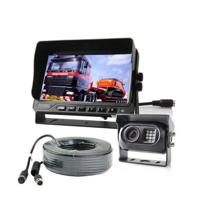 China Waterproof 7 Inch TFT LCD Monitor AHD IP69K Bus Reversing Camera With Backup Camera System Truck Camera Installation for sale