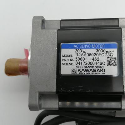 China Robot Factory Kawasaki Industrial Robot 200W AC Servo Motor 50601-1462 R2AA06020FCP3G for sale