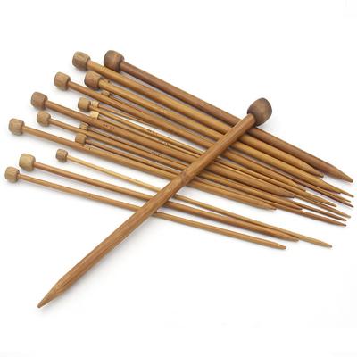 China 18 Sizes Set Light Bamboo Circular Knitting Needles Crochet Hooks Single Head Knitting for sale