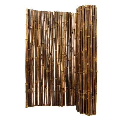 China Home Rolled Bamboo Screen Fencing Backyard Garden Decorative Bamboo Paneling for sale