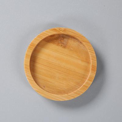 China Bamboe Houten Achterhoeken Natuurlijke Houten Achterhoeken Bamboe Drinkbeker Achterhoeken Set voor Koffietafel Warme of koude dranken Te koop