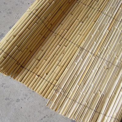 China Factory Bamboo Fence Slat Natural Materials Solid Garden Privacy Bamboo Slat for sale