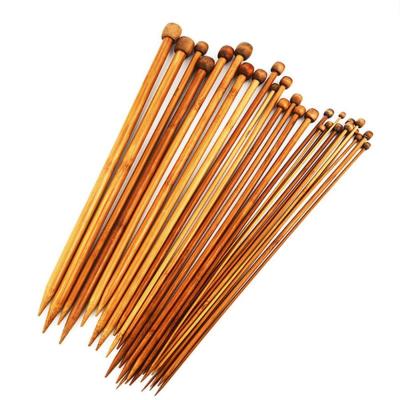 China Knitting Needles Set , Carbonized Bamboo Knitting Needles For Handmade Creative DIY for sale