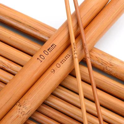 China Bamboo Crochet Hooks Ergonomic Crochet Hook Set 8 Pieces Inline for sale