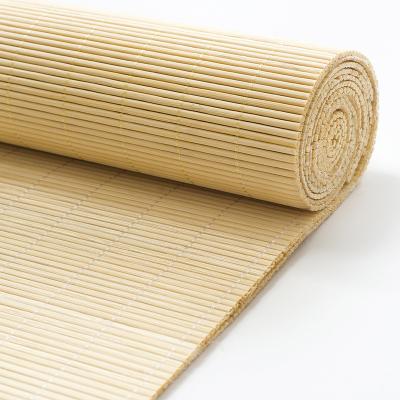 Cina Natura Stile tradizionale Giubbotti di legno Romani Impermeabili Bambù Roll-Up Ombre Porta Modello orizzontale Infisso in tessuto semplice Casa in vendita