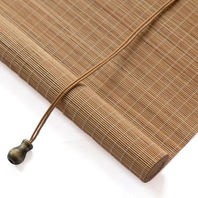 China Bamboo Blinds For Windows Light Filtering Wood Window Blinds Bamboo Roller Shades Indoor for sale