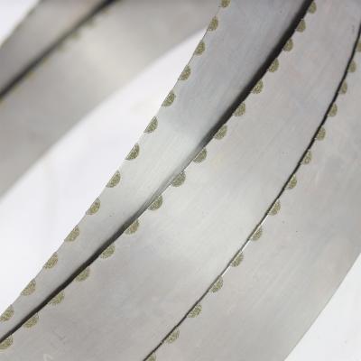 China Diamond band saw blade for graphite diamond band saw blade for graphite, carbon, refractory brick etc. for sale