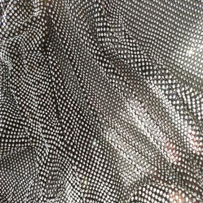 China Hot Factory Sale Aluminum Crystal Mesh Rhinestone Mesh Flatback Adhesive Sheets Porcelain for sale