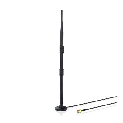 China 12dBi Omnidirectional Rod Antenna WLAN WiFi Antenna with Magnetic Mount WL-2400E410 for sale