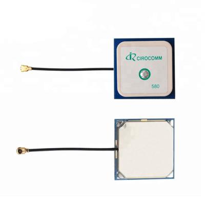 China PCB/Ceramic Factory Price Ceramic GPS Antenna with RF1.13 Jumper Pigtail Cable for sale